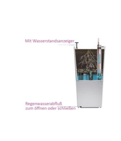 Dehner Kunststoff-Topf Elise, Konisch, Matt, Inkl. Bewässerungsystem -Ecopotos Geschaft 1802214 WE FS 001 KunststofftopfEliseWasserstandsanzeiger