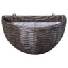 Dehner Polyrattan-Wandhänger, Braun 1 Dehner Polyrattan-Wandhänger, Braun -Ecopotos Geschaft 2467694 WE FS 001 Polyrattanwandhaenger