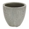 Dehner Polystone-Topf Brisbane In Riffeloptik, Rund -Ecopotos Geschaft 3158847 3158870 3158888 WE FS 001 PolystoneTopfinRiffeloptikrundsand