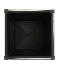 Dehner WPC-Topf Inkl. Kunststoff-Einsatz, Anthrazit -Ecopotos Geschaft 3220589 WE DE 001 PolystoneTopfinklKunststoffEinsatzBlumentopf