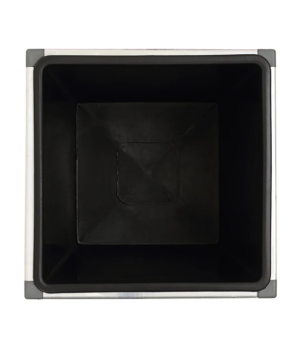 Dehner WPC-Pflanztopf Inkl. Kunststoff-Einsatz, Anthrazit 5 Dehner WPC-Pflanztopf Inkl. Kunststoff-Einsatz, Anthrazit – Bild 3