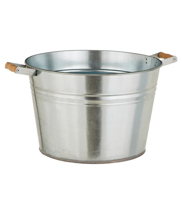 Zink-Pflanzkübel, Ø 36 Cm 3 Zink-Pflanzkübel, Ø 36 Cm