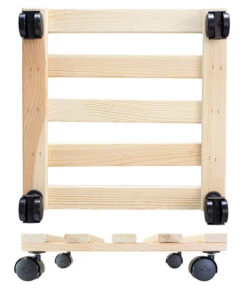 Wagner Pflanzroller Kiefer, 35 X 35 Cm -Ecopotos Geschaft 3521895 WE DE 006 PFLROLLERHOLZ35X35CM