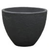 Dehner Kunststoff-Topf Stone, Anthrazit -Ecopotos Geschaft 3693926 3694254 WE FS 002 KunststoffTopfStonekonischanthrazit
