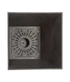 Artstone Kunststoff-Topf Ella -Ecopotos Geschaft 3930088 BildD 001 ArtstoneKunststoffBlumentopfEllaTopfEllaSchwarz30X30cm