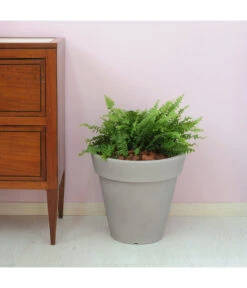 Farmet Kunststoff-Topf-Set Pegasus, Konisch, Grau, 2-teilig -Ecopotos Geschaft 4185393 WE DE 002 PEGASUSKonischerPflanzkuebelDurchmesser40cm37cmhochSTEINBEIGE