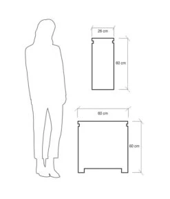 Farmet Kunststoff-Pflanzkasten Orto Di Giulio, Ca. B60/H60/T26 Cm 9 Farmet Kunststoff-Pflanzkasten Orto Di Giulio, Ca. B60/H60/T26 Cm -Ecopotos Geschaft 4186466 WE DE 004 VertikalerGartenORTODIGIULIOsmallsize60x26x60cmhochSTEINBEIGE
