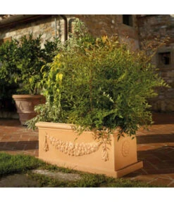 Farmet Farmet Kunststoff-Pflanzkübel Festonato, Rechteckig, Terrakotta 6 Farmet Farmet Kunststoff-Pflanzkübel Festonato, Rechteckig, Terrakotta -Ecopotos Geschaft 4186516 WE DE 002 FESTONATORechteckigerPflanzkuebel49x24x23cmhochIMPRUNETA