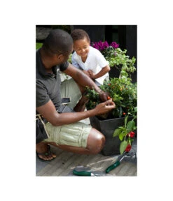 Artstone Kunststoff-Topf Ella -Ecopotos Geschaft 5369905 WE MO 001 ArtstoneKunststoffBlumentopfEllaeckig