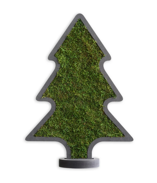 StyleGREEN Weihnachtsbaum Aus Waldmoos, Ca. B27/H37/T2 Cm 3 StyleGREEN Weihnachtsbaum Aus Waldmoos, Ca. B27/H37/T2 Cm