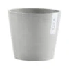 Ecopots Kunststoff-Topf Amsterdam Mit Wassersystem, Rund, Hellgrau -Ecopotos Geschaft 6614846 WE FS 001 EcopotsKunststoffTopfAmsterdammitWassersystemrundhellgrau