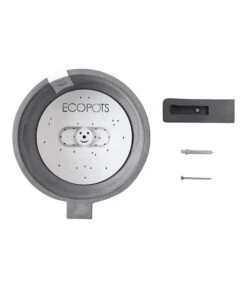 Ecopots Kunststoff-Topf Amsterdam Wall, Rund, Grau, Ca. Ø21,8/H17,5 Cm 12 Ecopots Kunststoff-Topf Amsterdam Wall, Rund, Grau, Ca. Ø21,8/H17,5 Cm -Ecopotos Geschaft 6614887 WE DE 002 EcopotsKunststoffTopfAmsterdamWallrundgrau