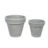 Farmet Kunststoff-Topf-Set Pegasus, Konisch, Grau, 2-teilig -Ecopotos Geschaft 6657308 WE FS 001 FarmetNewPegasusTopfset