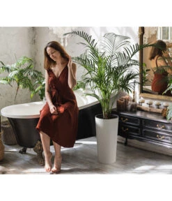 Dehner Kunststoff-Topf Lilia, Konisch -Ecopotos Geschaft 6699748 6699763 WE MO 001 KunststofftopfLiliaWeiss