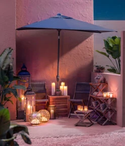 Dehner Blumentreppe Macao -Ecopotos Geschaft 6703243 WE MO 001 Outdoorbeleuchtung