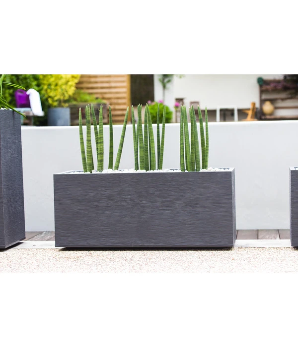 EDA-plastiques Kunststoff-Kasten Graphit, Anthrazit, Ca. B99,5/H43,5/T39,5 Cm 5 EDA-plastiques Kunststoff-Kasten Graphit, Anthrazit, Ca. B99,5/H43,5/T39,5 Cm – Bild 3