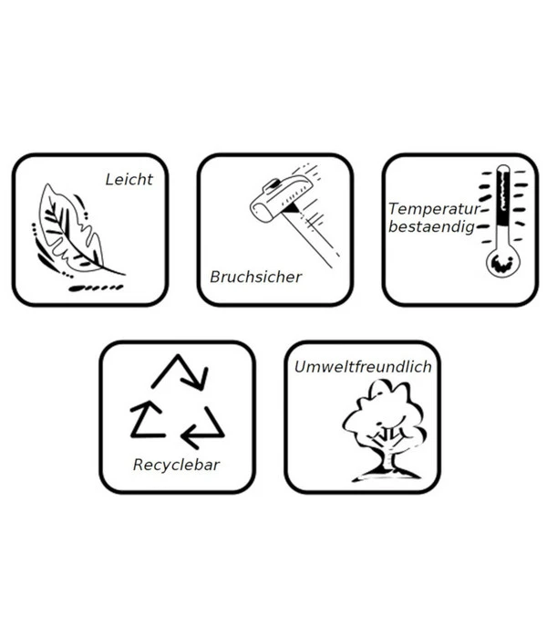 Farmet Kunststoff-Pflanzkrug, Rund, Terrakotta 5 Farmet Kunststoff-Pflanzkrug, Rund, Terrakotta – Bild 3