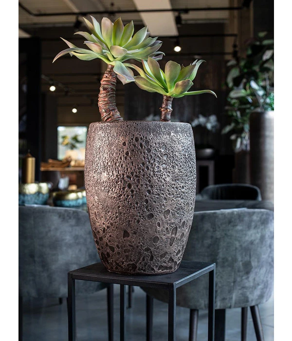 Fleur Ami Kunststoff-Topf Lava, Rund 5 Fleur Ami Kunststoff-Topf Lava, Rund – Bild 3