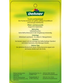 Zwetschge 'Kulinaria-Toptaste' -Ecopotos Geschaft 7763881 ZwetscheKulinariaToptaste Etikett 2