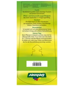 Tafeltraube 'Vanessa' -Ecopotos Geschaft 7773732 TafeltraubeVanessa Etikett2